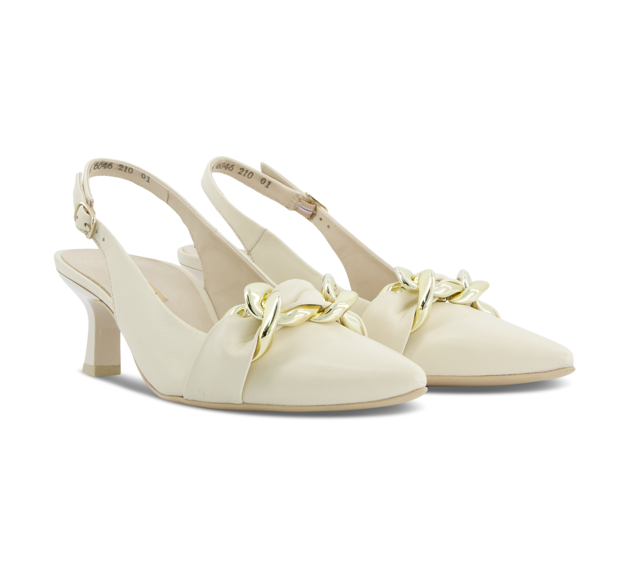 Paul Green 6046 - Sling-Pumps beige/taupe