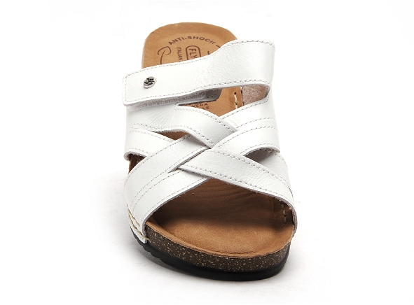 Flyflot mules et sabots plats femme flaxo blanc
