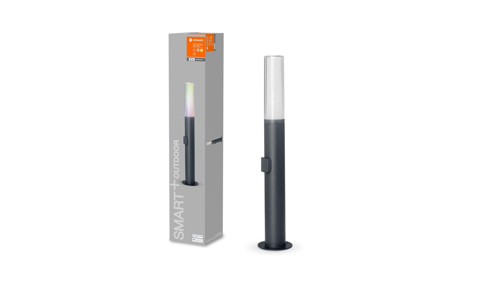 Gartenleuchte SMART+ Flare, 60 cm, 7.5 W, 3000 K, RGBWGartenlampe mit WiFi-Technologie