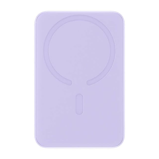 Powerbank Baseus Magnetic Mini 10000mAh, USB-C 20W MagSafe (lilla)