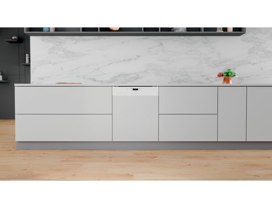 WHIRLPOOL - Lave vaisselle encastrable 60 cm WBC3C26, 8 programmes, bandeau blanc