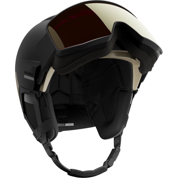 Casque de ski SALOMON DRIVER PRIME SIGMA PL BLACK / LIGHT BRONZE MET