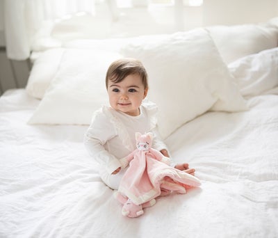 Teddykompaniet Diinglisar  Katt Koseklut, Babyrosa