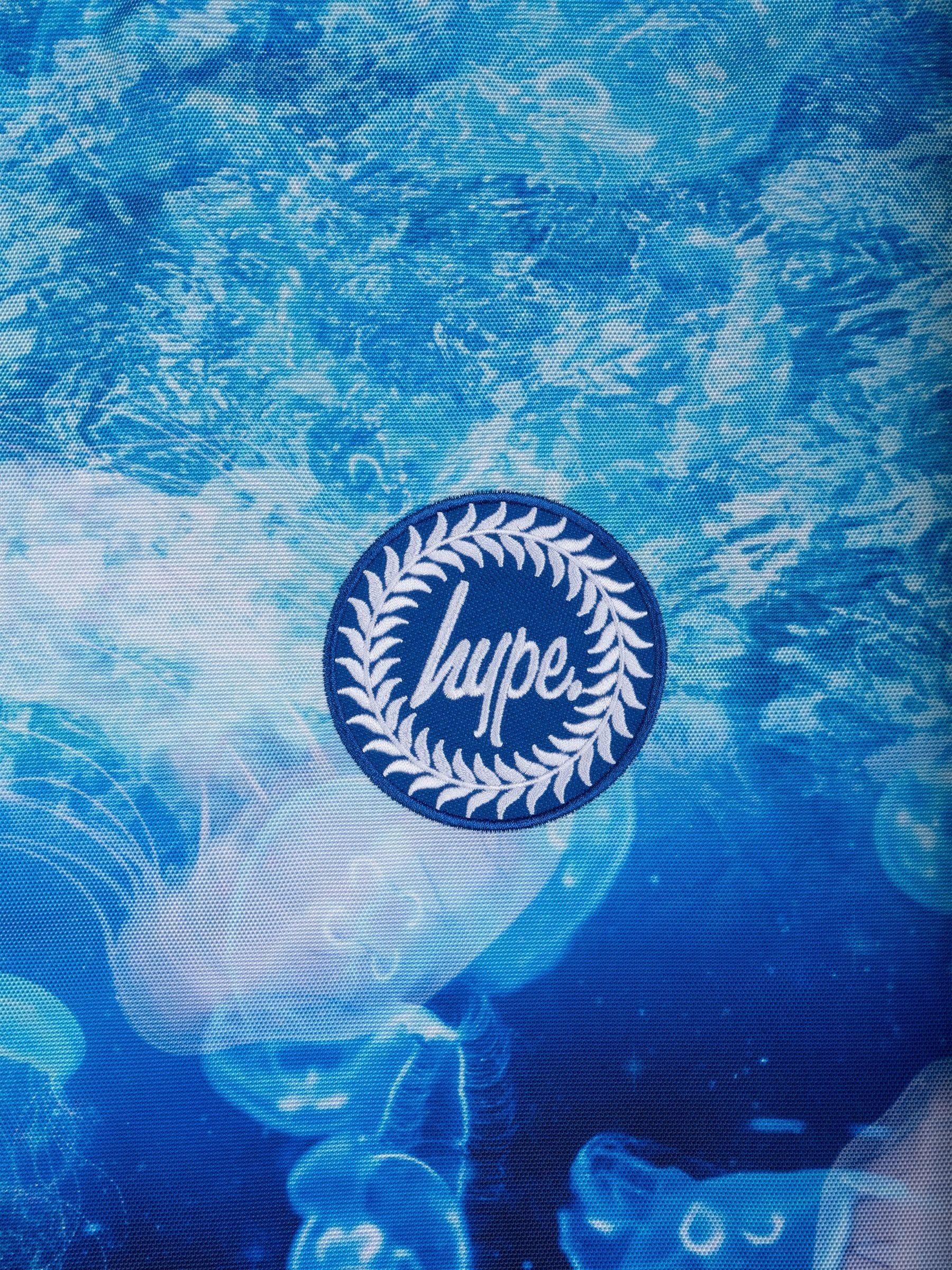 Hype. Kids Blue Jellyfish Drawstring Bag