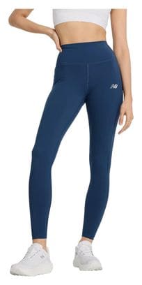 Collant taille haute New Balance Sleek High Rise Bleu Femme
