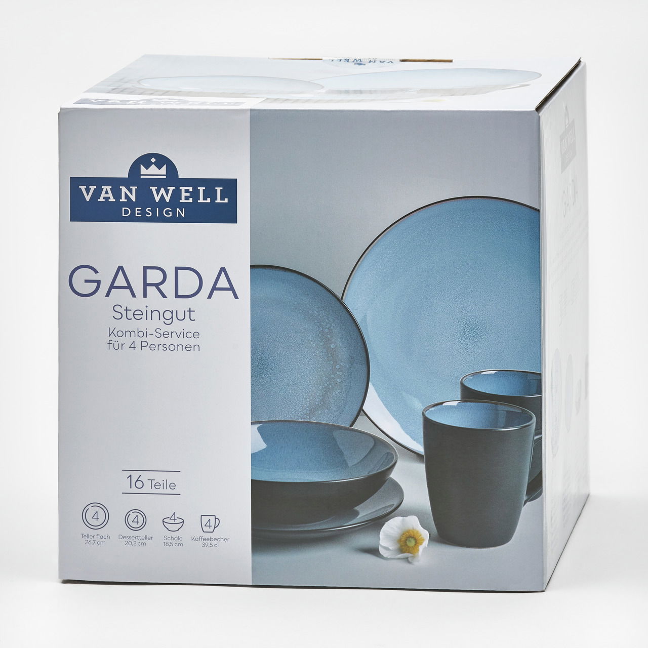 Van Well Kombiservice 16-tlg. GARDA