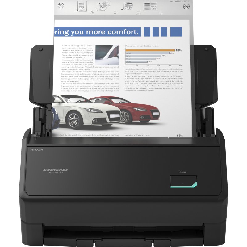 Ricoh ScanSnap iX2400 Scanner ADF 600 x 600 DPI A4 Noir