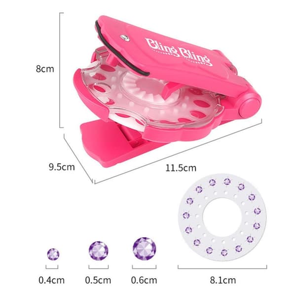 Bling Bling Ultimate Glam Kit - Fester diamanter i håret