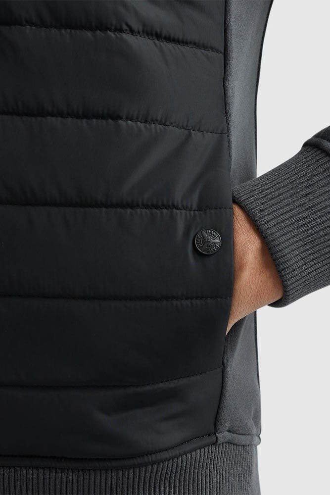 PME Legend  Zip Jacket Sweat Mixed Padded