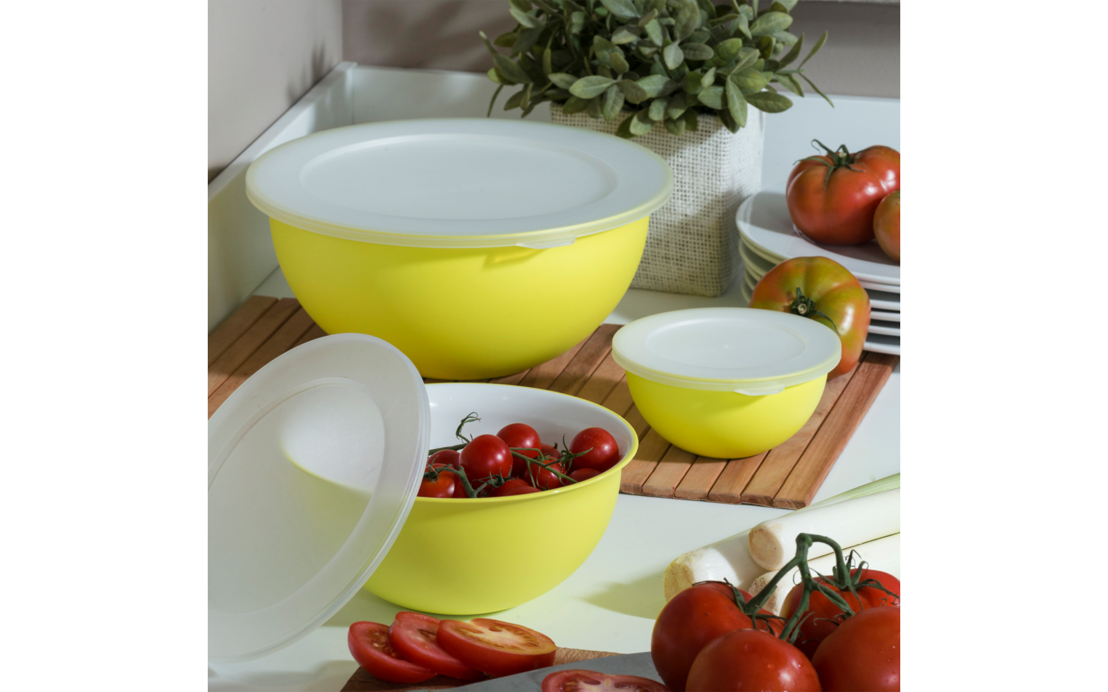 Omada Salatschüssel 20 cm 1,7 Liter hellgrün