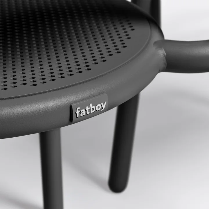 Fatboy - Toní Tablo Tisch   Armlehnstuhl, anthrazit (7er-Set)