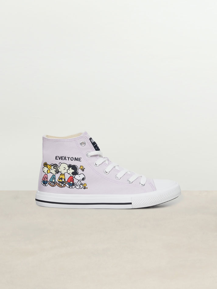 Botinha Snoopy Peanuts™ - Malva
