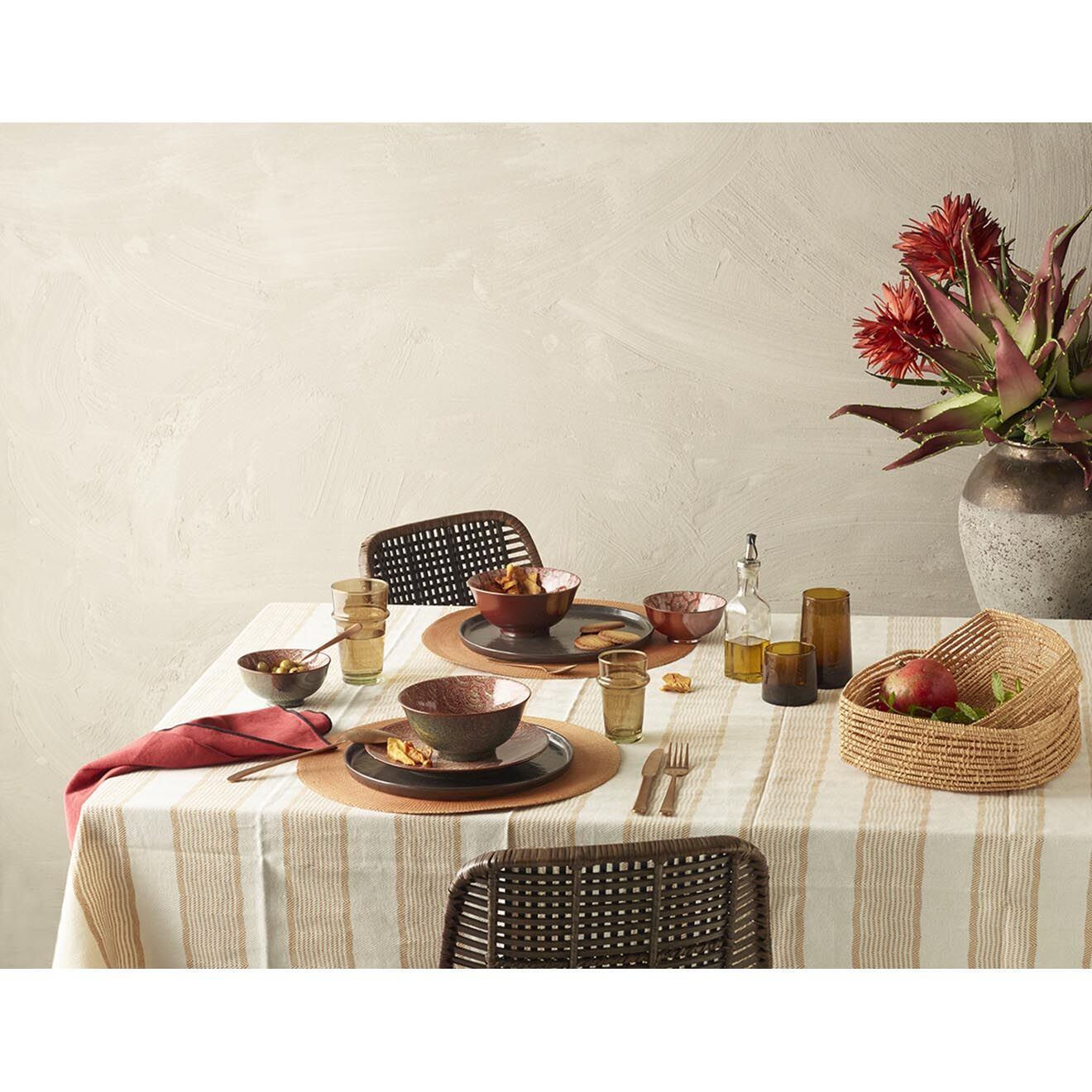 Pomax Nappe Tizia ambre