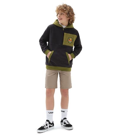 Vans Fleecepullover - Street Sport - Schwarz/Sycamore