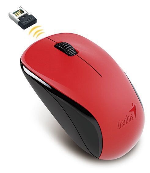SOURIS GENIUS NX-7000 ROUGE 1200DPI SANS FIL OPTIQUE USB PC