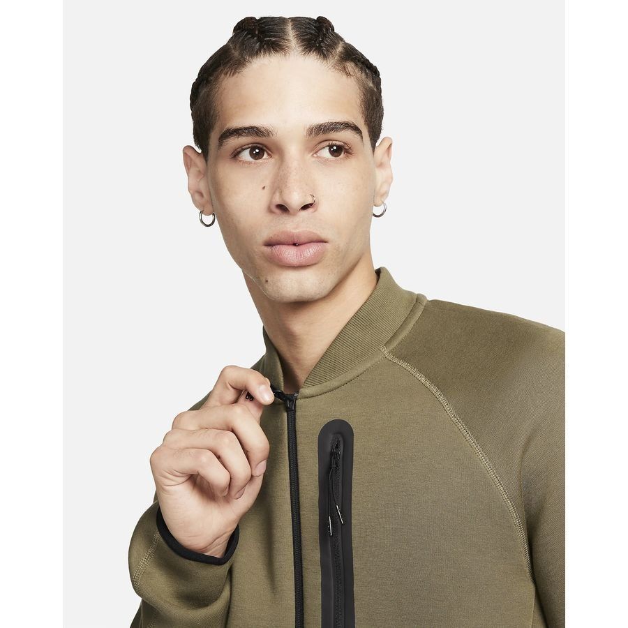 Nike Veste Tech Fleece N98 - Vert/Noir