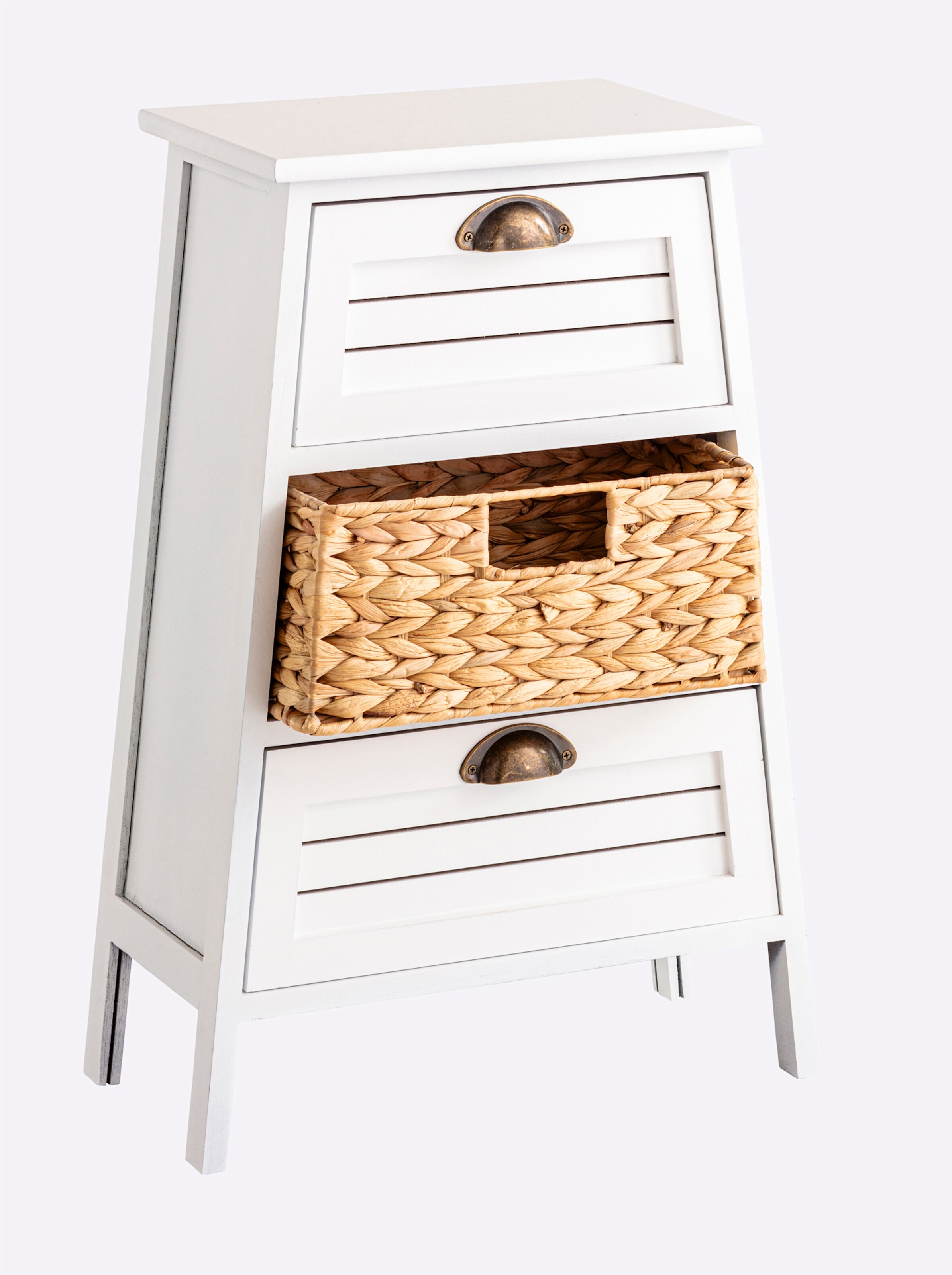 heine home Kommode in weiß-natur