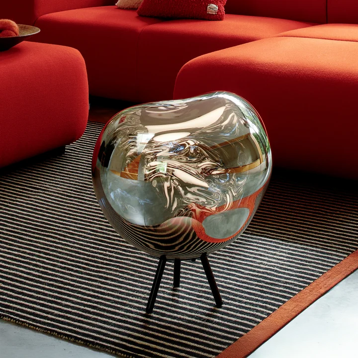 Tom Dixon - Melt LED Bodenleuchte / Hängeleuchte mit Akku, schwarz / silber