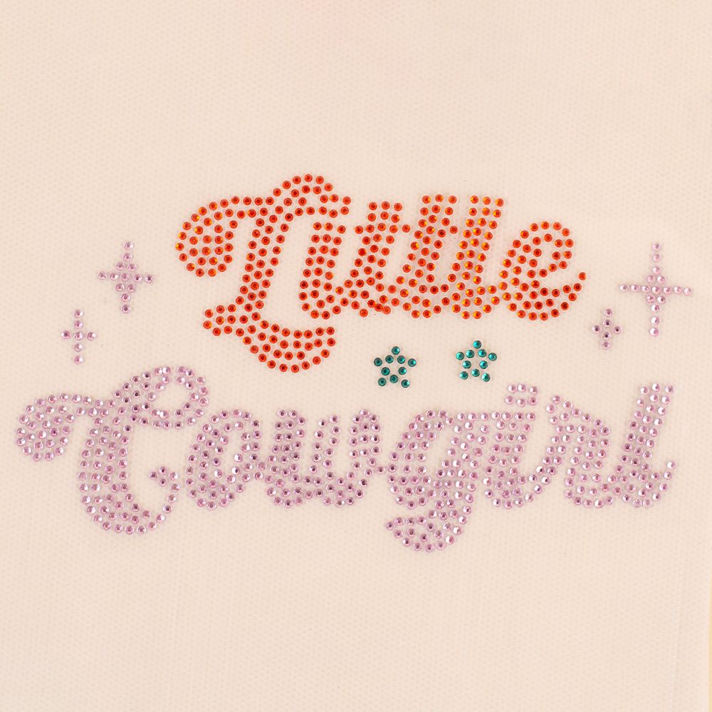 Glitter transfer Little Cowgirl