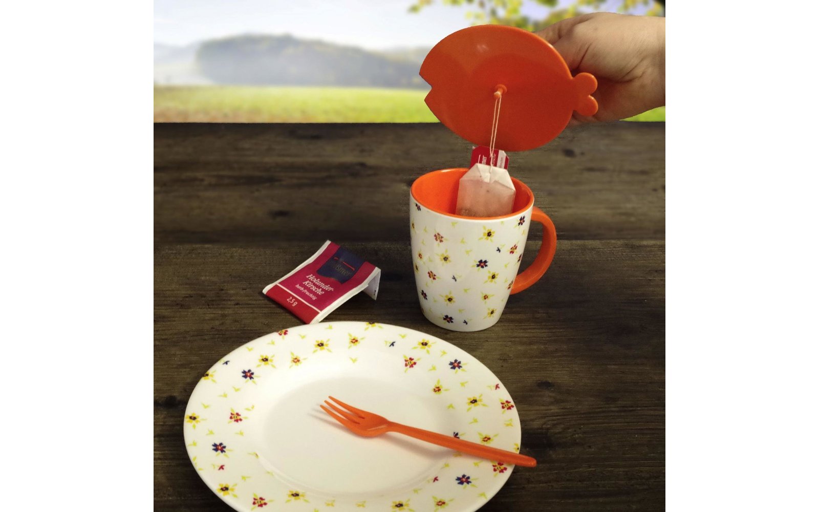 Gimex Silikondeckel Set Fisch Rainbow