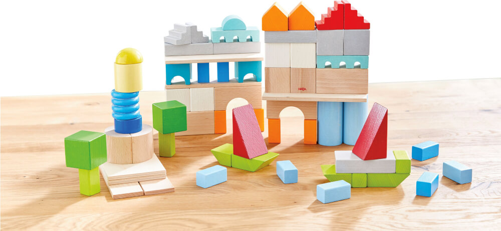HABA Basisbausteine bunt, Set mittel