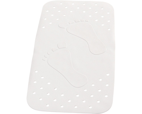 Badmatras RIDDER vlakke bodem 38 x 72 cm wit