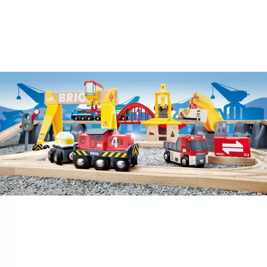 Brio BRIO Frachten Set Deluxe bunt