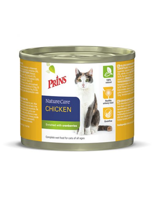 Prins Naturecare Cat 200 g - Kattenvoer