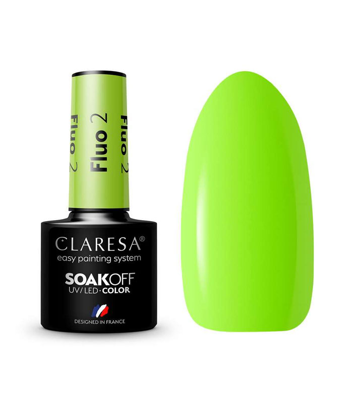 Claresa - *Fluo* - Esmalte semipermanente Soak off - 02