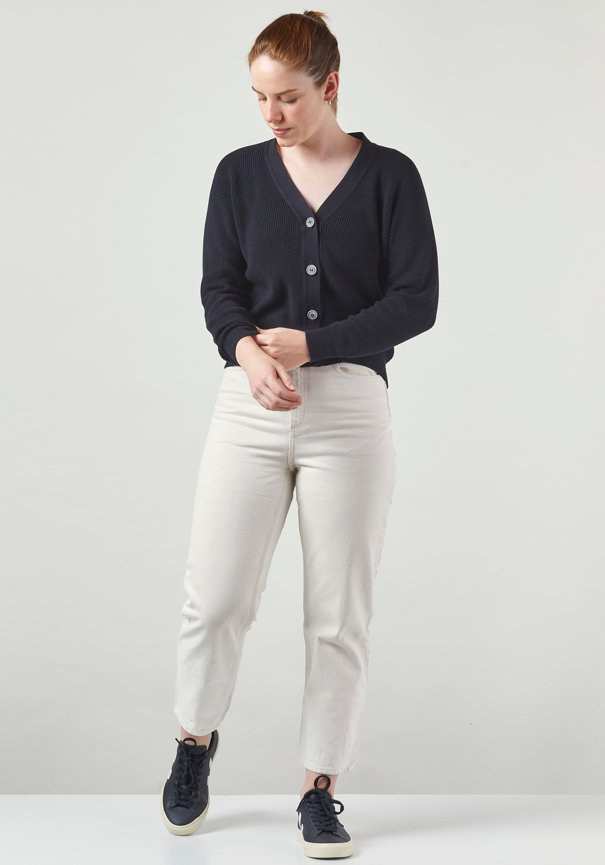 WE ARE ZRCL Damen-Knit-Cardigan Ida Swiss Edition Black