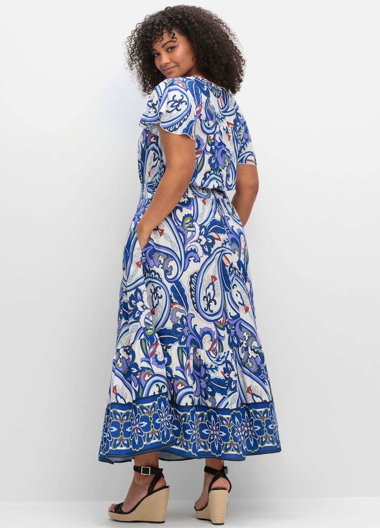 sheego by Joe Browns Maxikleid »Druckkleid«