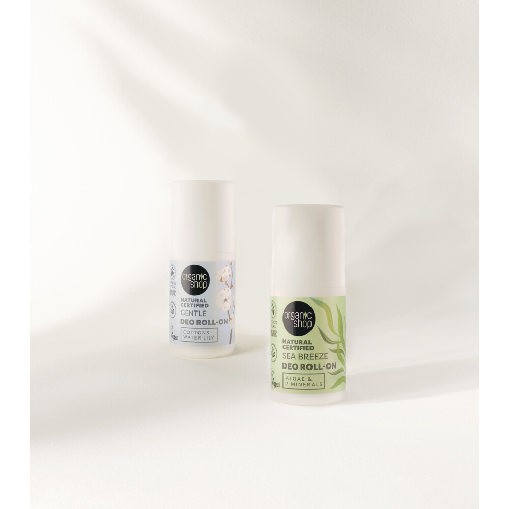 Organic Shop Deodorant Roller Cotton & Water Lily50 ml