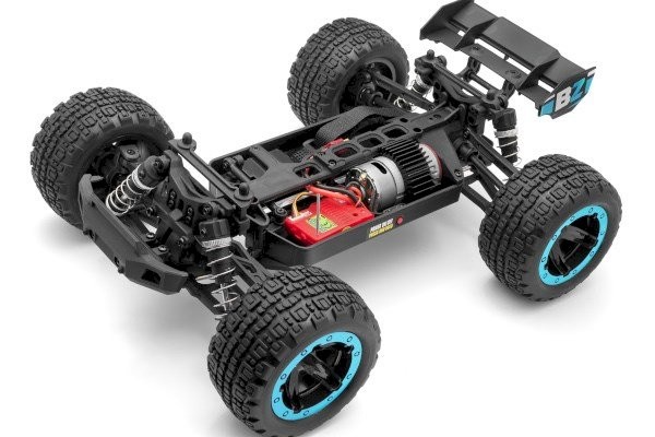 BLACKZON - Slyder ST 1/16 4WD Electric Stadium Truck - Blå