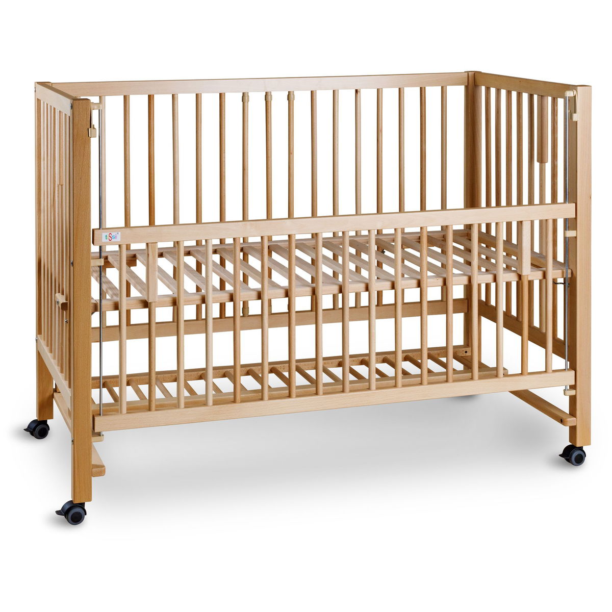 tiSsitiSsi   Beistell und Babybett HAJO natur