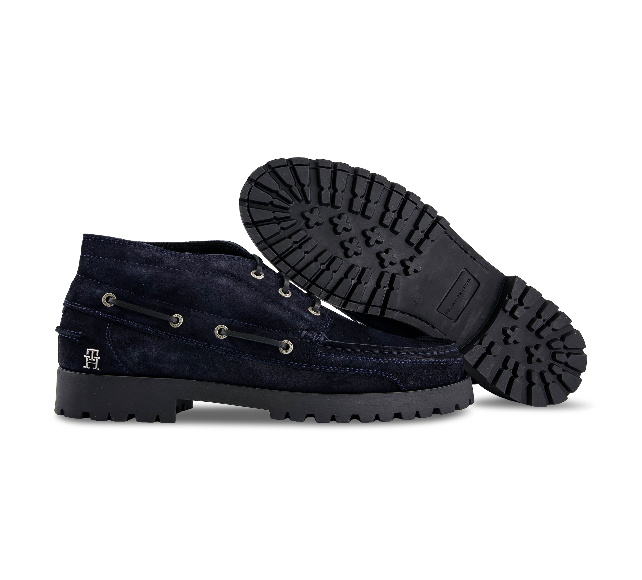 Tommy Hilfiger Boat Boot Classic Suede - Mocassins Gummisohle