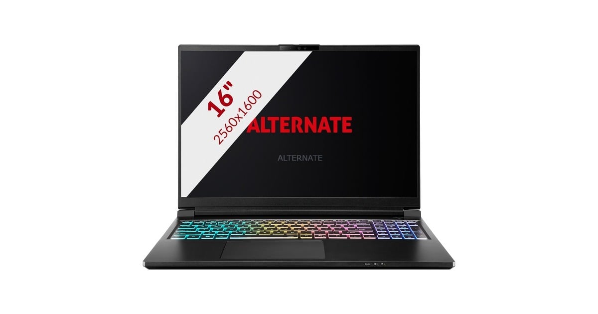 ALTERNATEThunderstorm 16” - Ultra 9 - RTX 5080  gaming laptop  (Zwart | Core Ultra 9 275HX | RTX 5080 | 96 GB | 4 TB SSD)