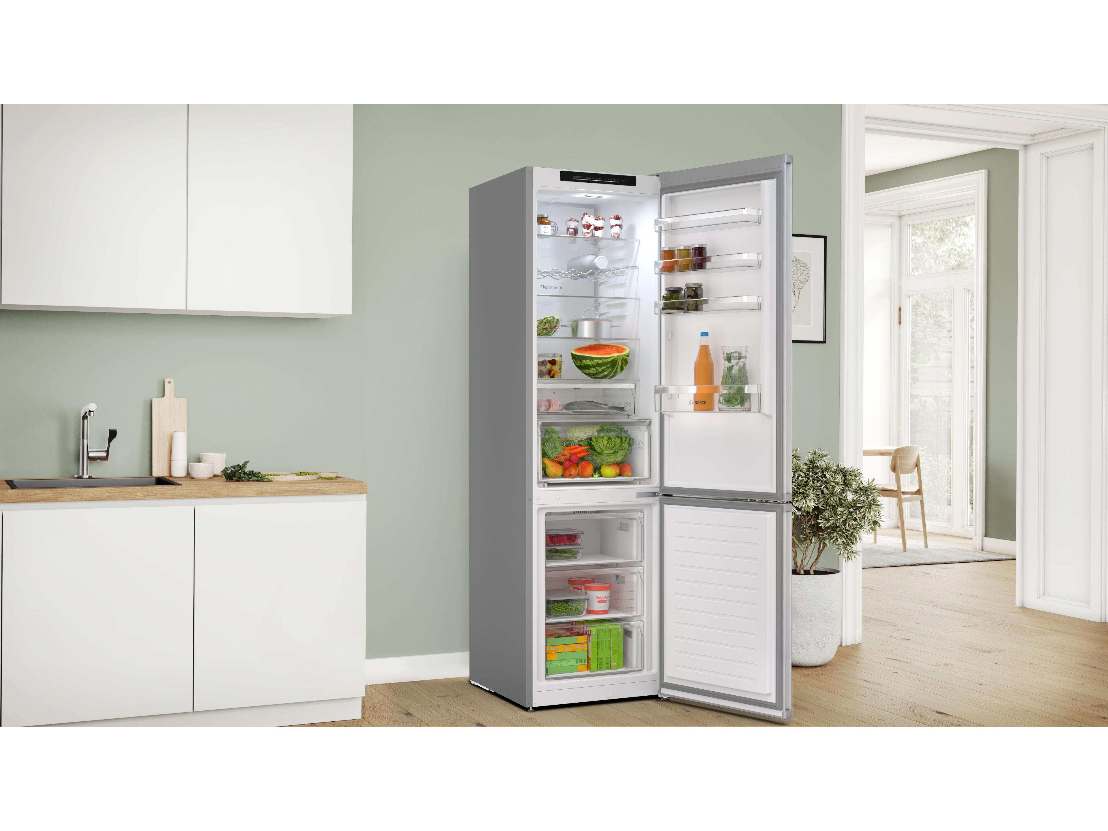 COMBINADO BOSCH KGN392LAG INOX A 363L NF