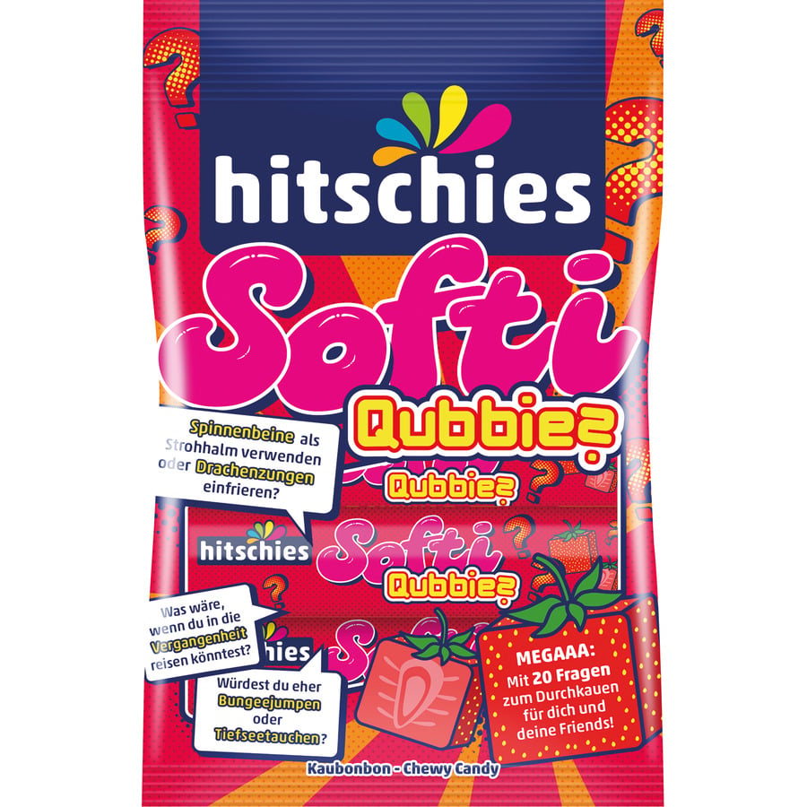 Hitschies Softi Qubbies Kirsche 80 g