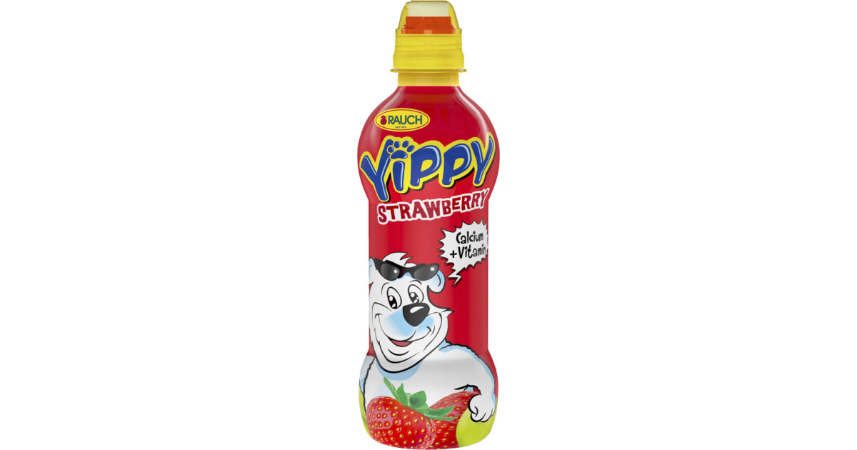 Rauch Yippy Erdbeere 0,33 Liter (Einweg)