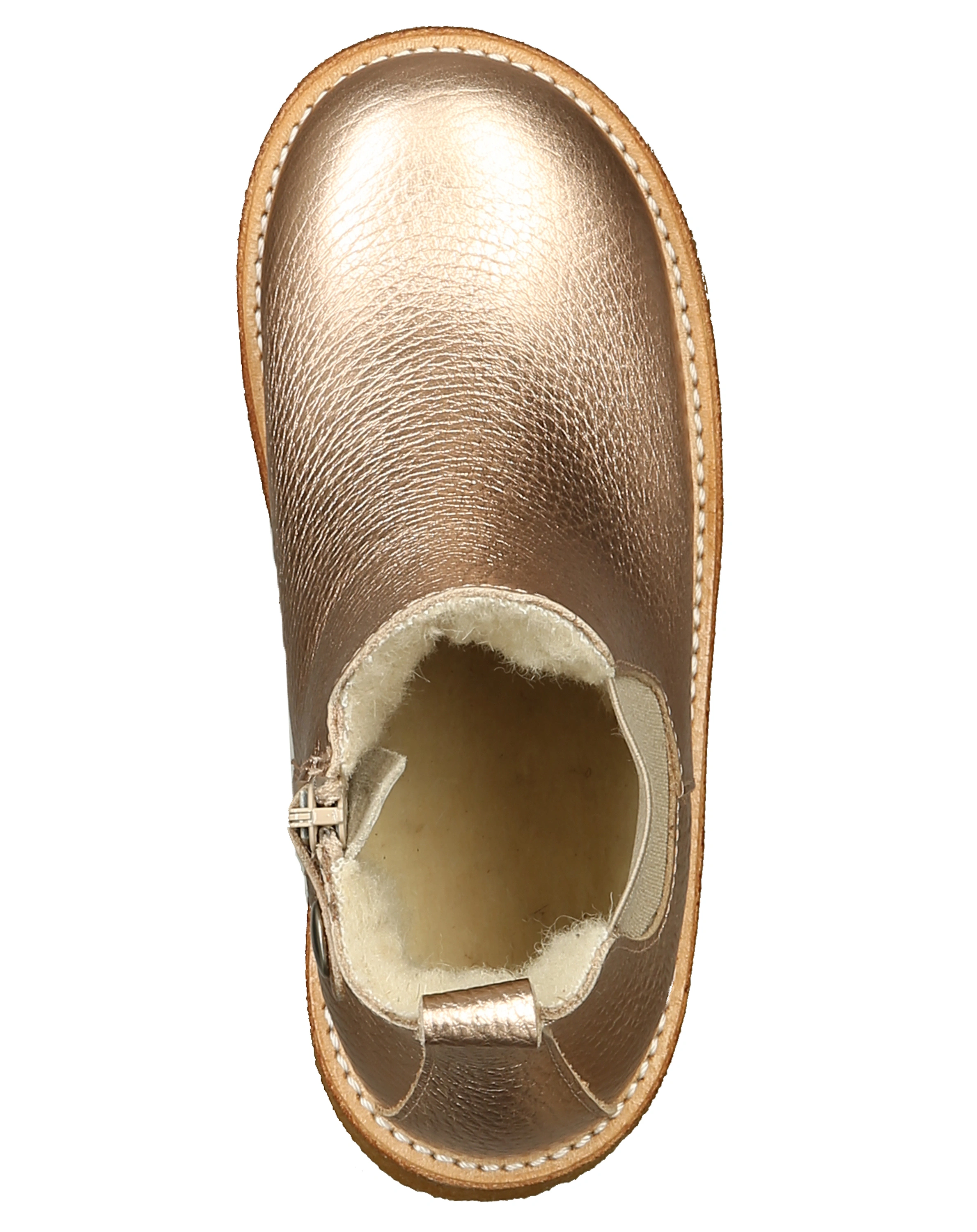 Chelsea-Boots NARROW gefüttert in light copper/beige