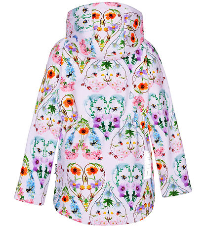 Molo Softshelljakke m. Fleece - Hillary - Flower Hearts
