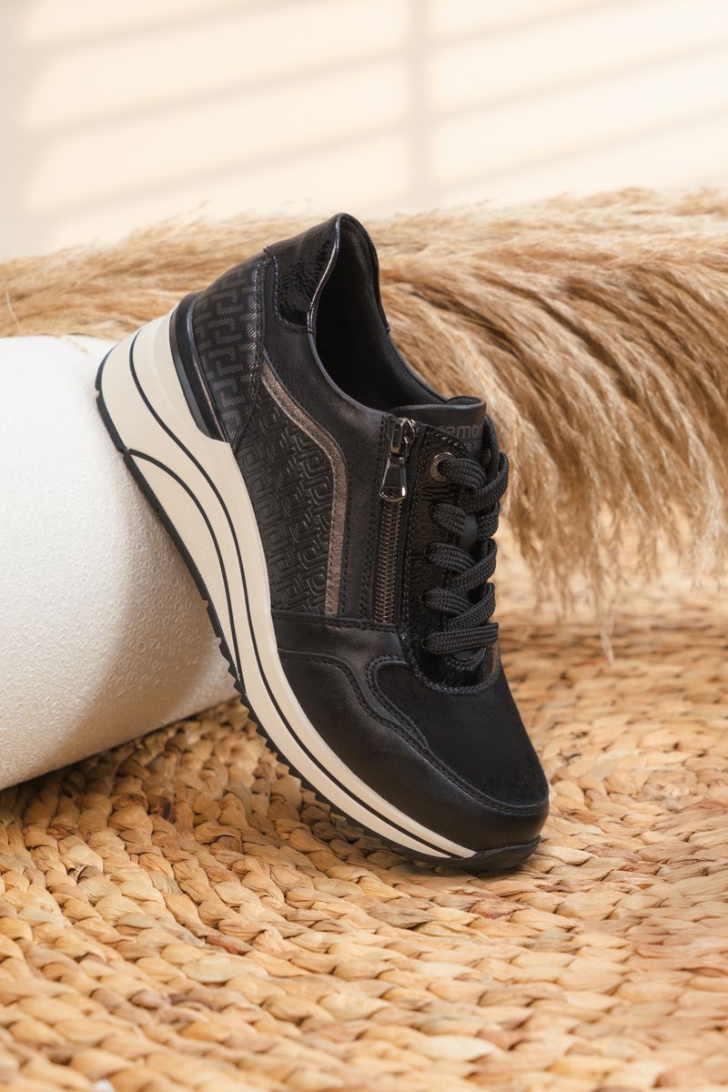 Remonte Sneakers Zwart Dames