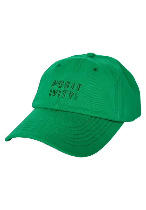 Cap mit Wording - celery green