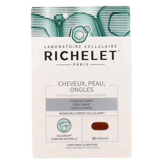 Richelet Cheveux peau et ongles - Complément alimentaire