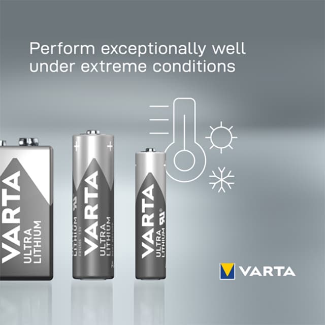 Varta Ultra Lithium AA-batterier (4-pakke)