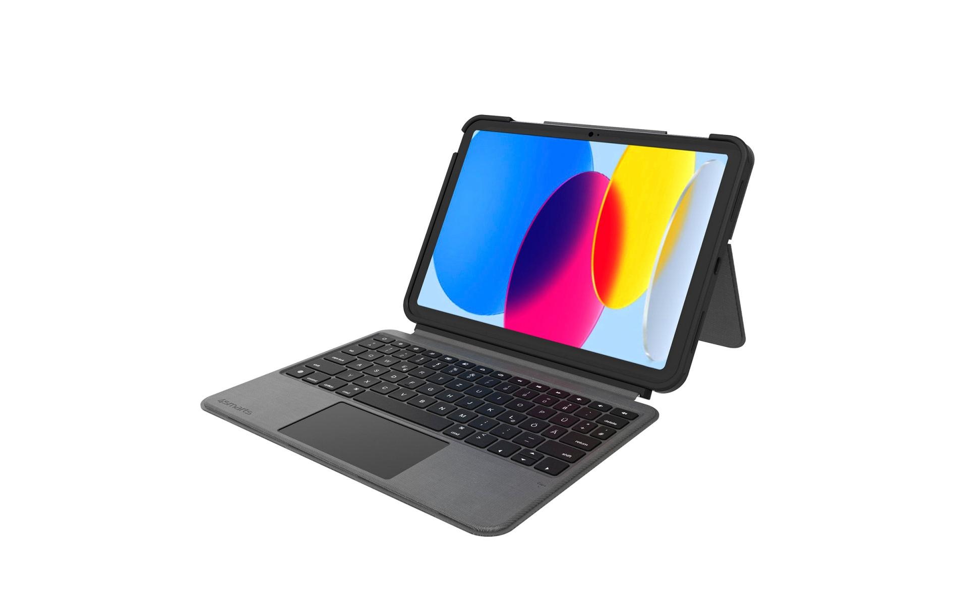 2in1 Solid Smart Connect für iPad 10. / 11. Gen.Tastaturcover für das Apple iPad (10. Gen.)/iPad (A16/2025/11. Gen.)