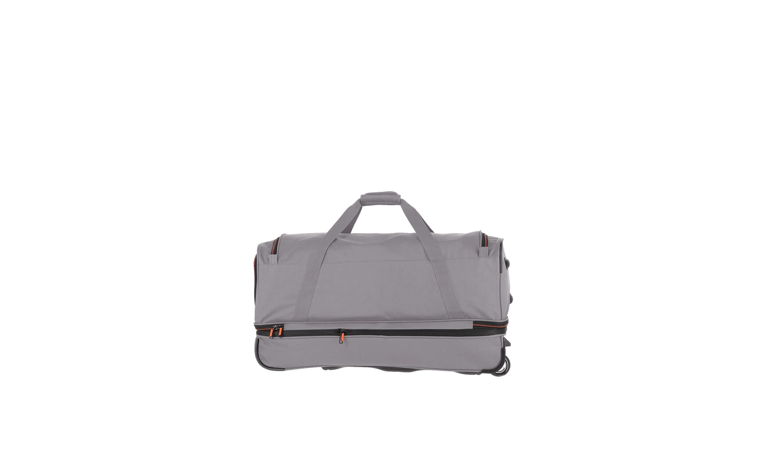 Basics Trolley Reisetasche L erweiterbar, GrauReisekoffer