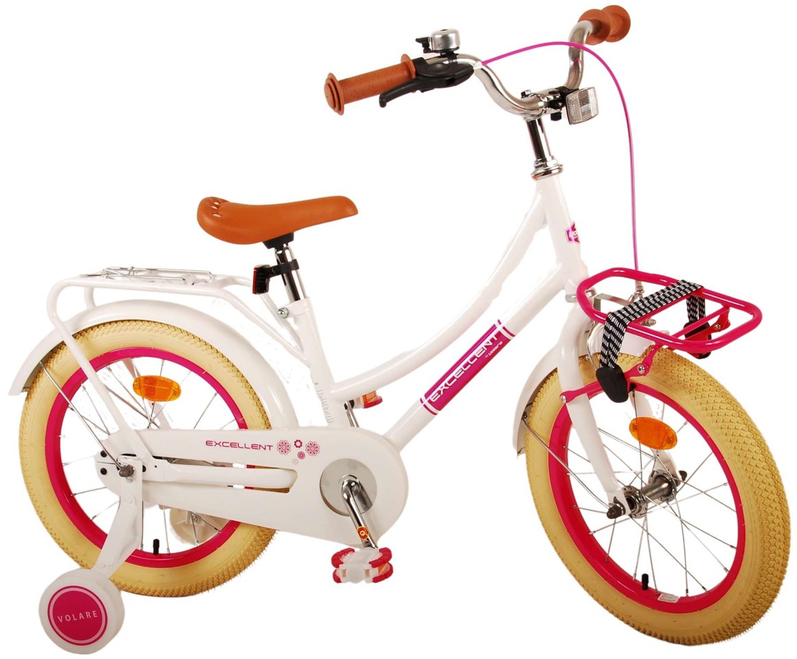 Volare - Børnecykel 16'' - Excellent White