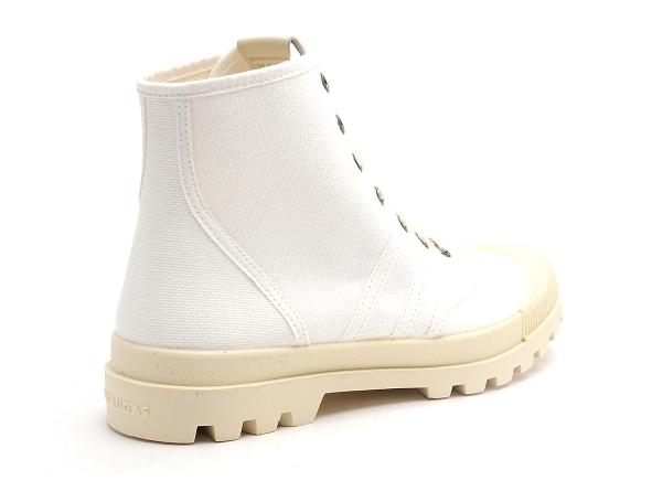 Pataugas boots bottine plates femme authentic original blanc