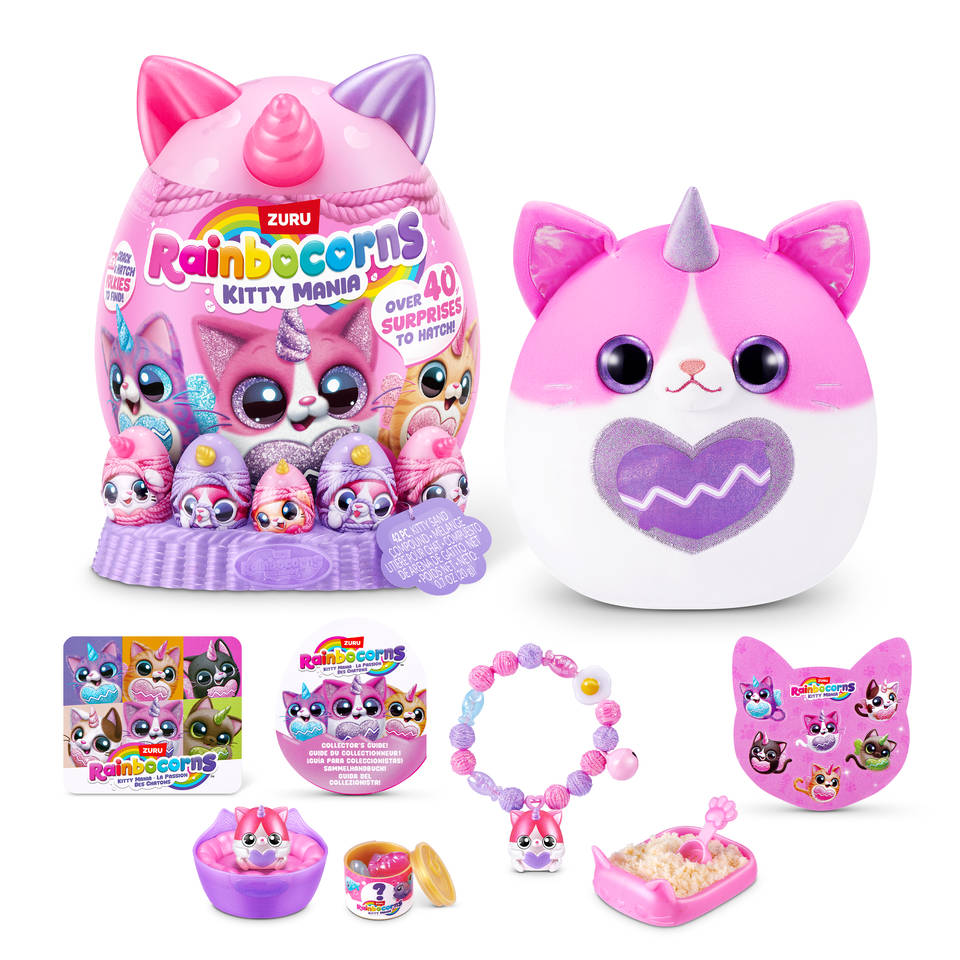 Rainbocorns Kitty Mania verrassingsknuffel S2